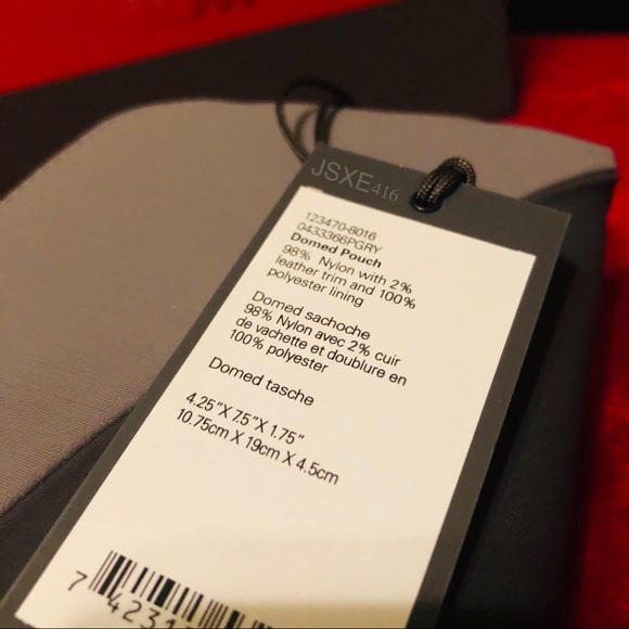 Tumi Limited Edition Domed Pouch in Pieced Grey - Picture 8 of 14